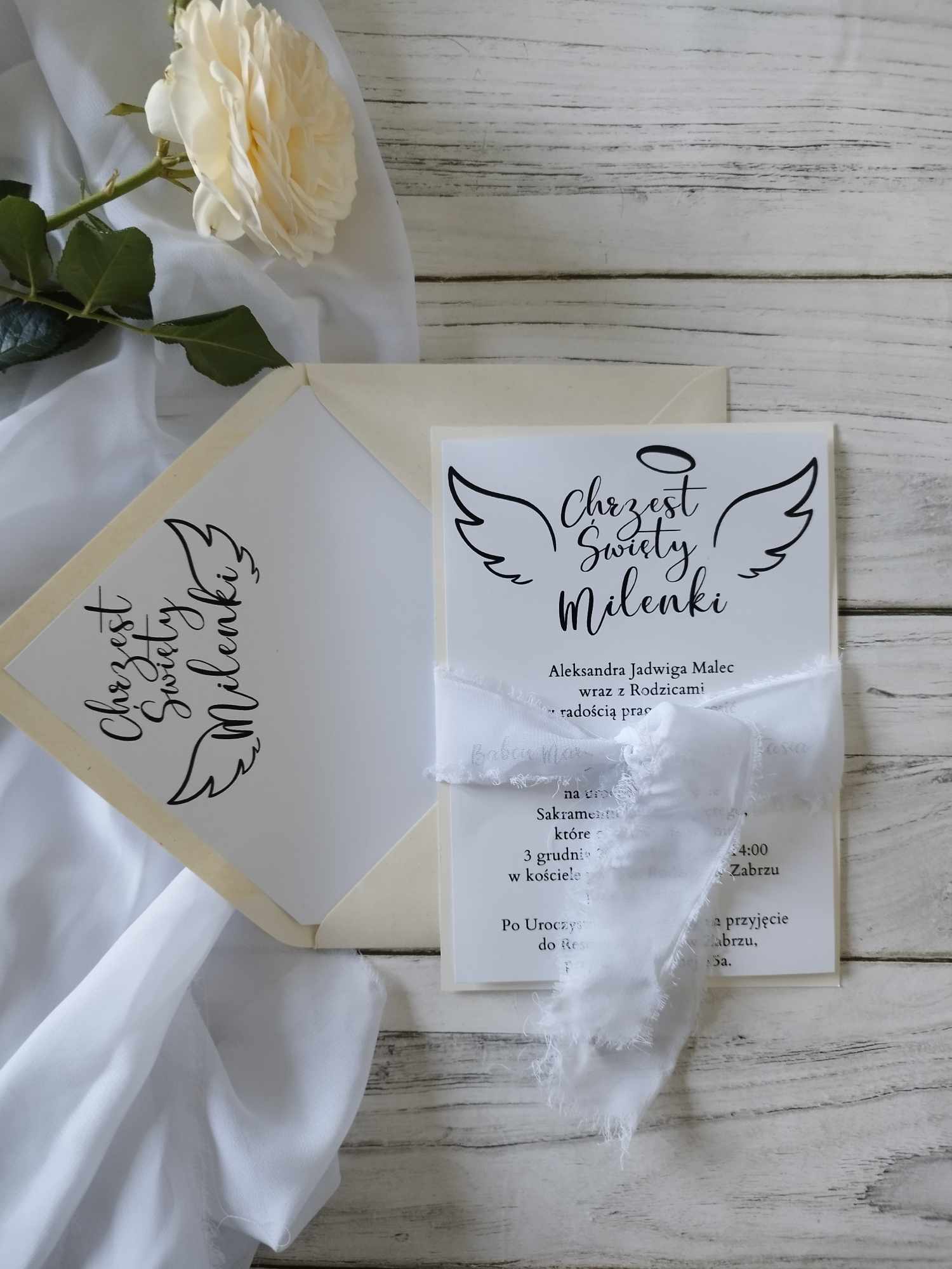 zaproszenie na chrzest