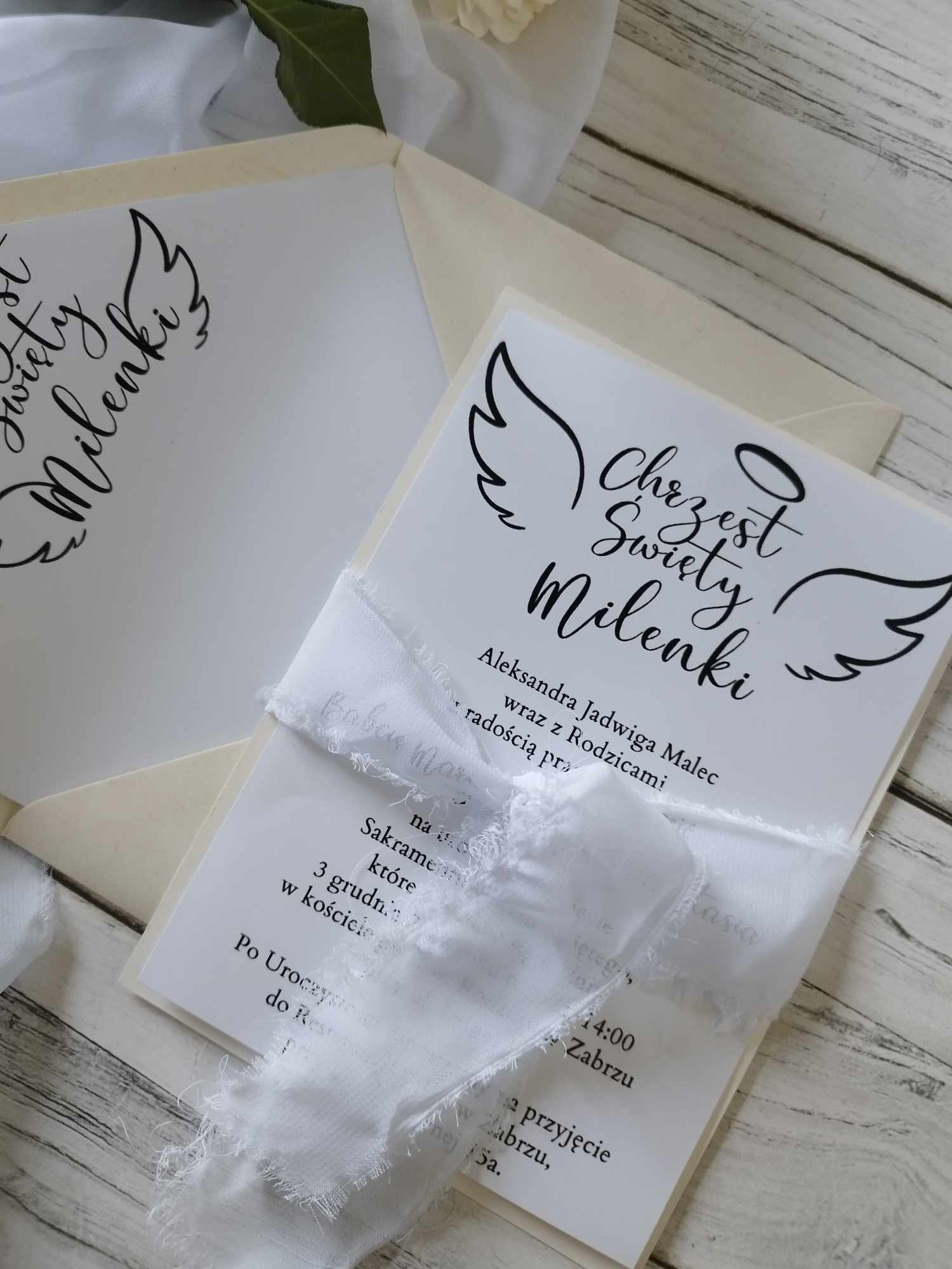 zaproszenie na chrzest